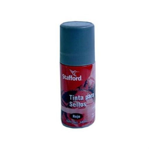 Imagen de TINTA P/SELLOS STAFFORD ROLL-ON ROJO 60ML