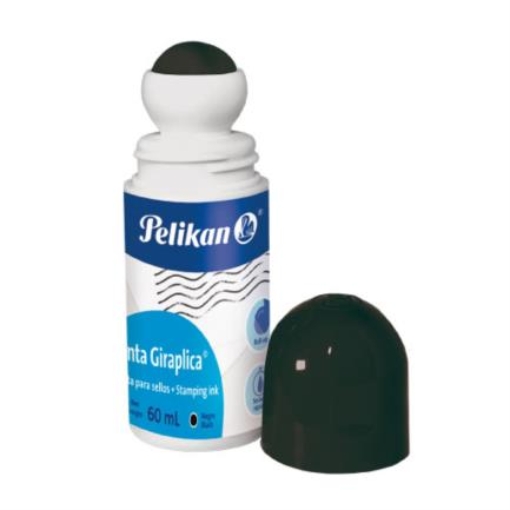Imagen de TINTA PARA SELLOS PELIKAN NEGRA 60ML
