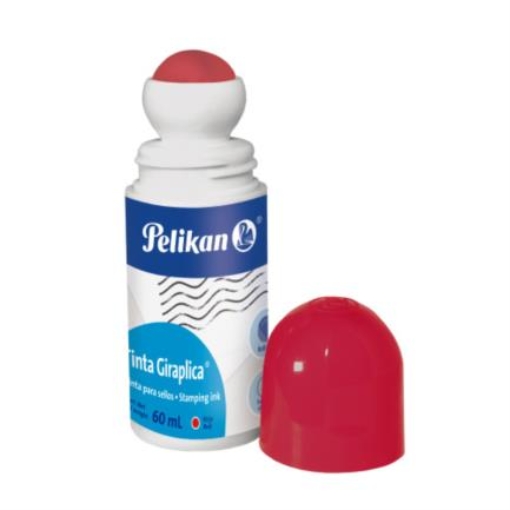 Imagen de TINTA PARA SELLOS PELIKAN ROJA 60ML