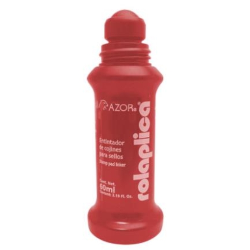 Imagen de TINTA ROLAPLICA 587 ROJO SELLO 60CC