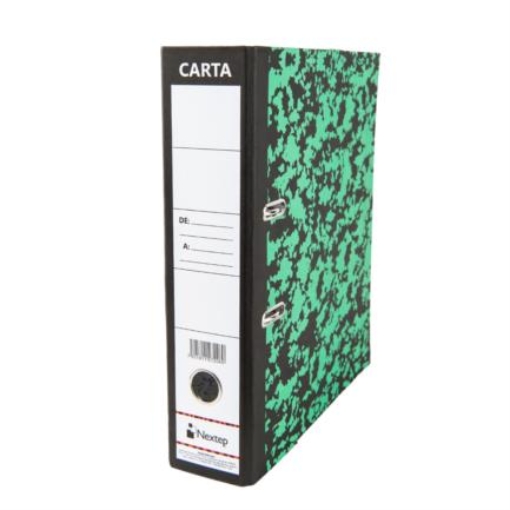 Imagen de Registrador Nextep Carta Marmoleado Broche Metálico