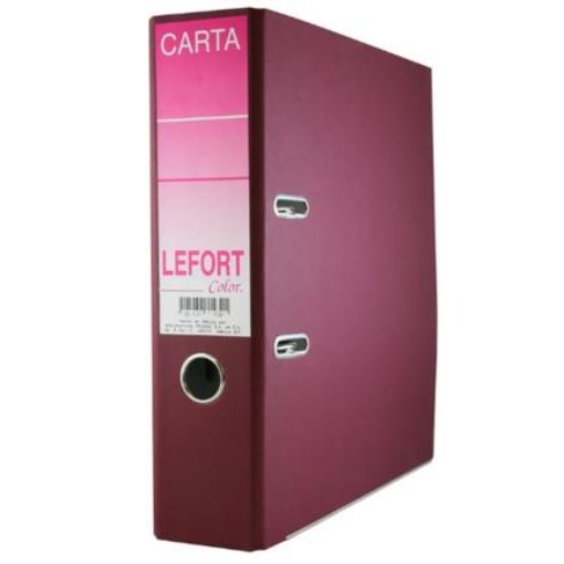 Imagen de REGISTRADOR LEFORT 1430 CARTA COLOR VINO