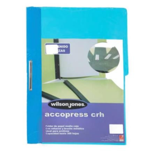 Imagen de ACCOPRESS CRH CTA NP AZ CLARO C/10