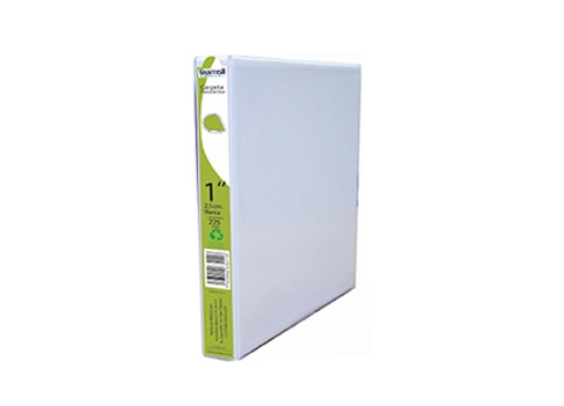 Imagen de CARPETA VINIL SAMSILL "D" BCA 1" P/225HJS C/12