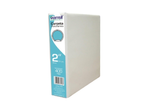 Imagen de CARPETA VINIL SAMSILL "O" BCA 2" P/400HJS C/12