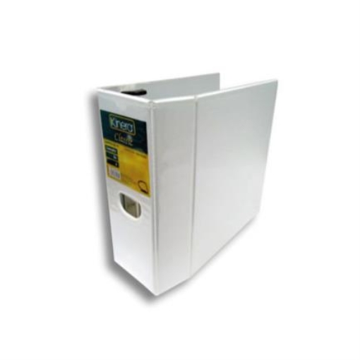 Imagen de CARPETA KINERA VINIL ARO "D" 5" BLANCA C/6