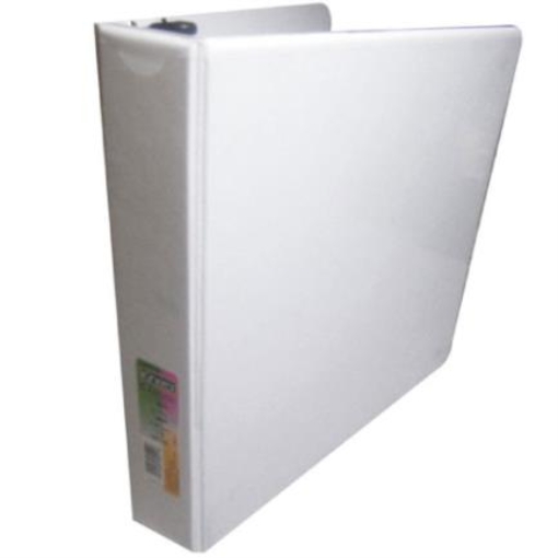 Imagen de CARPETA KINERA VINIL ARO "D" 1.5" BLANCA C/18