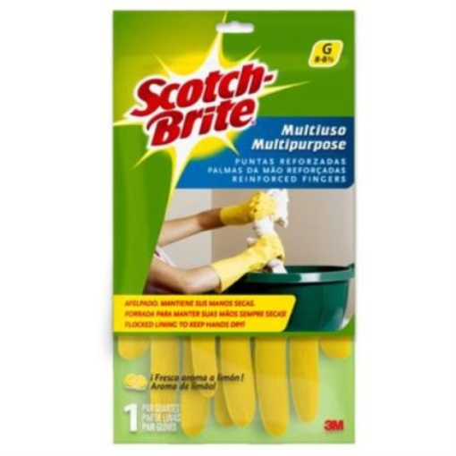 Imagen de Guante Multiusos 3M Scotch Brite 8 - 8 1/2 Med/Gde 1 Pza
