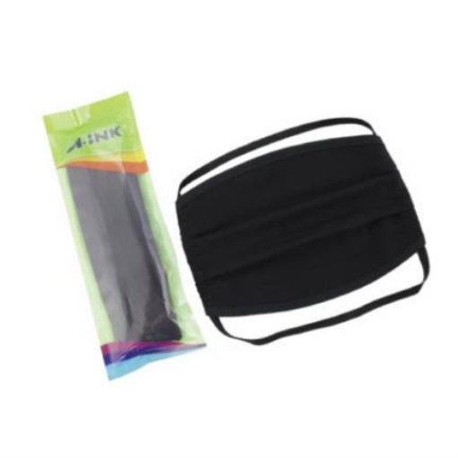 Imagen de Cubrebocas Textil A-Ink Lavable para Adulto Bolsa C/2 Pzas