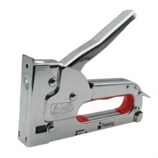 Imagen de Engrapadora Manual Tipo Pistola Nextep Metálica Tira Completa