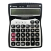 Imagen de Calculadora Nextep 12 Dígitos Pantalla Grande Escritorio Cubierta Metálica Batería/Solar