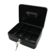 Imagen de Caja Dinero Nextep Metálica Mediana 20cm Color Negro