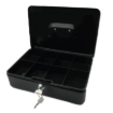 Imagen de Caja Dinero Nextep Metálica Grande 25cm Color Negro
