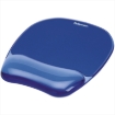 Imagen de MOUSE PAD FELLOWES C/REPOSAMUÑECAS AZUL DE GEL CRYSTAL