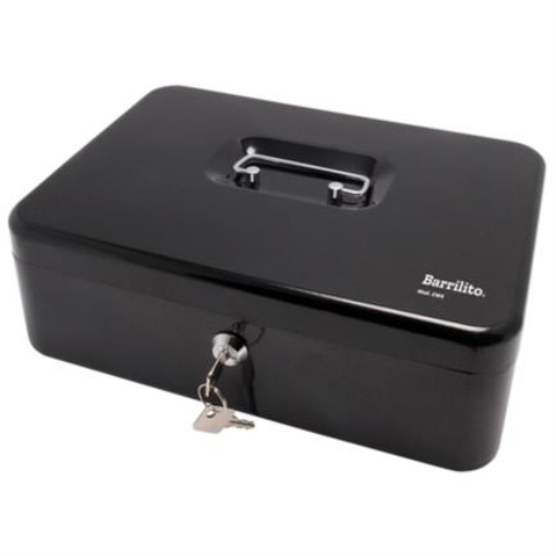 Imagen de Caja Dinero Barrilito Metálica Grande 30x21x10 cm 1 Pza