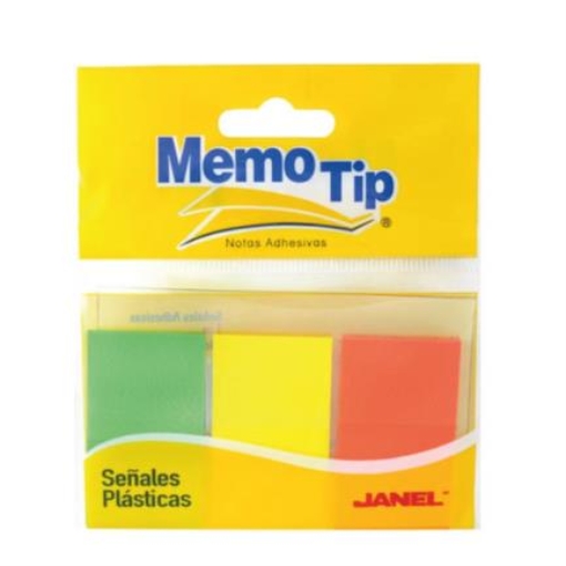 Imagen de Banderitas Plásticas Janel 2.54x4.3cm c/24 Bolsas