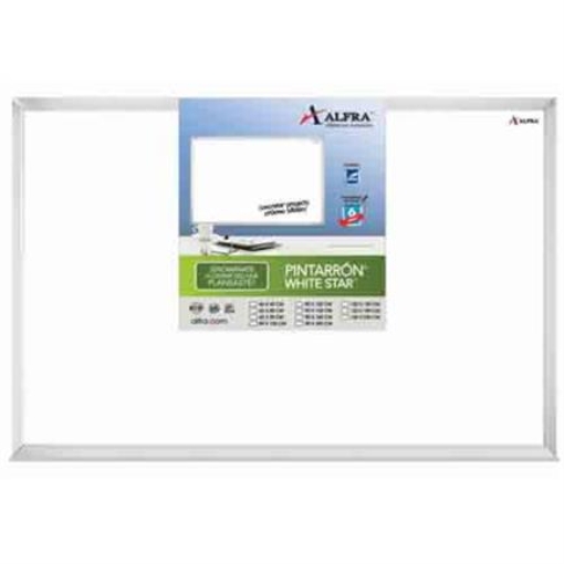 Imagen de PINTARRON ALFRA BCO.WHITE STAR 90X150 CMS
