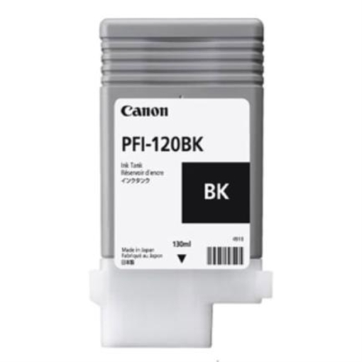 Imagen de Tinta Canon PFI-120 BK 130ml Color Negro