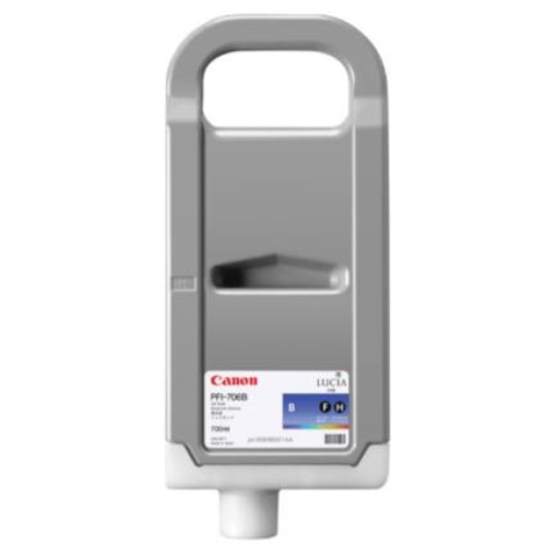 Imagen de Tinta Canon PFI-706B 700ml Color Azul