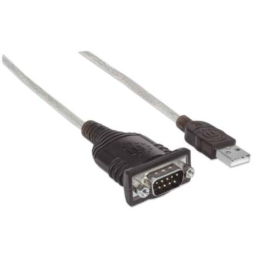 Imagen de Convertidor Manhattan USB a Puerto Serial 1.8m