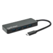 Imagen de Hub Manhattan USB 3.2 Gen1 Tipo C 4 Puertos USB-A