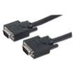 Imagen de Cable Manhattan para Monitor SVGA HD15 M-M 30m Color Negro