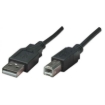 Imagen de Cable Manhattan USB-B 2.0 Alta Velocidad 0.5m Color Negro