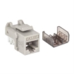 Imagen de Jack Intellinet Keystone Cat6a de Impacto UTP Color Gris