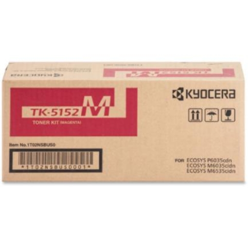 Imagen de Tóner Kyocera TK-5152M 12K Páginas Compatible P6035cdn/M6035cidn/M6535cidn Color Magenta