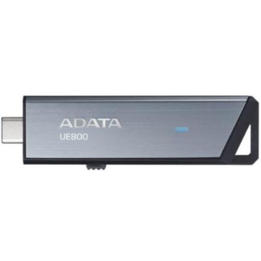 Imagen de Memoria USB Adata UE800 128GB Flash Drive Tipo C 3.2 Color Plata Metálica