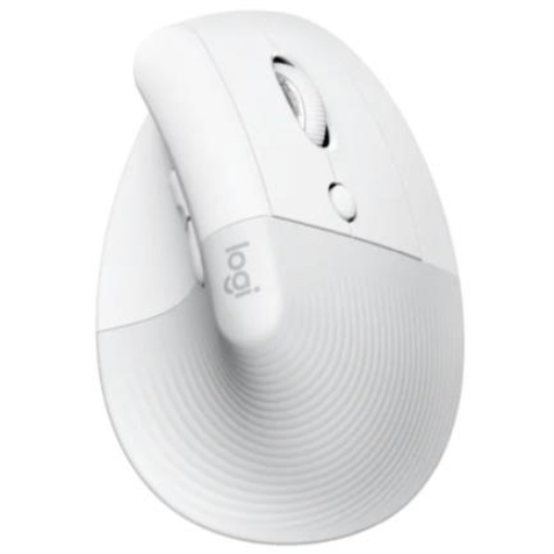 Imagen de Mouse Logitech Lift Ergonómico Vertical 1000dpi Color Gris Pálido