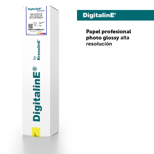 Imagen de PAPEL PROFESIONAL PHOTO GLOSSY ALTA RESOLUCION  200 g/m²  N2" 1.07 x 30 m
