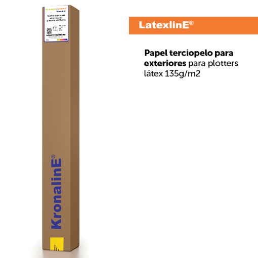 Imagen de PAPEL TERCIOPELO PARA EXTERIORES    135  g/m² N3" 1.27 x 50 m