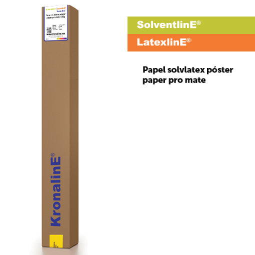 Imagen de PAPEL SOLVLATEX PÓSTER PAPER PRO MATE 135  g/m² N3” 1.27 x 50 m