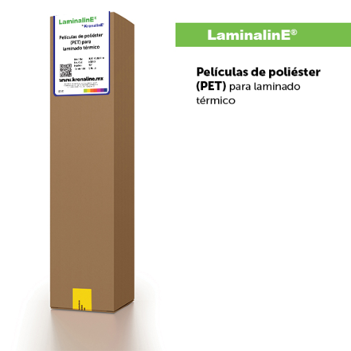 Imagen de PEL. POLIÉSTER/PET 1.7 MIL MATE P/LAM N1" 0.30   X   152.4 m