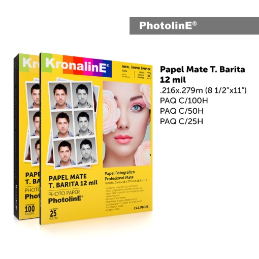 Imagen de PAPEL MATE T. BARITA 12 mil .216 x .279 m