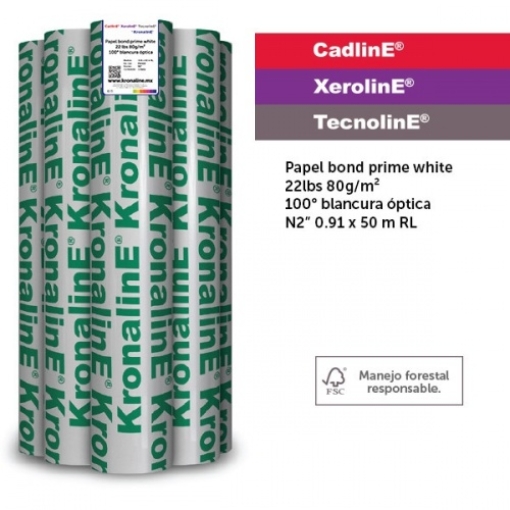 Imagen de ROLLO KRONALINE PW450 0.91X50 N2" PRIME WHITE