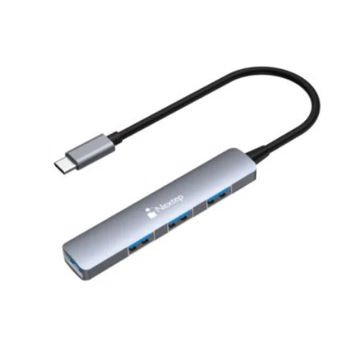 Imagen de Hub Nextep USB C 3.1 Alta Velocidad 4 Puertos USB