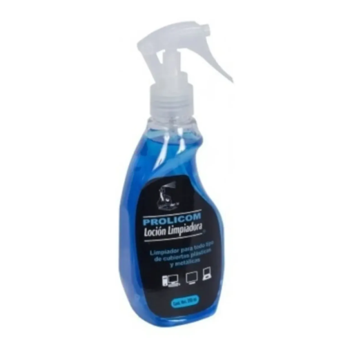 Imagen de LOCION LIMPIADORA PROLICOM 367080 250ML, PARA CUBIERTAS PLASTICAS Y METALICAS