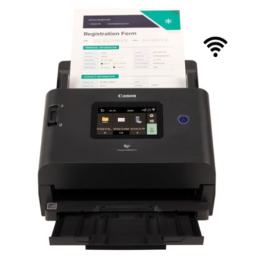 Imagen de Escaner Canon imageFORMULA DR-S350NW de 50ppm y Capacidad de 50 Hojas con WIFI