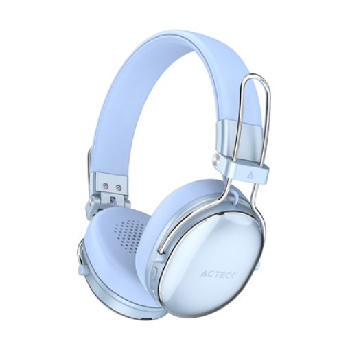 Imagen de Audífonos Inalámbricos Acteck Over Ear Luxe Chic HP710 Elite Azul