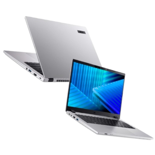 Imagen de Laptop Acer TravelMate P2 14" Intel Core Ultra 5 225U 16GB 512GB SSD Win 11 Pro 1 Año Gris