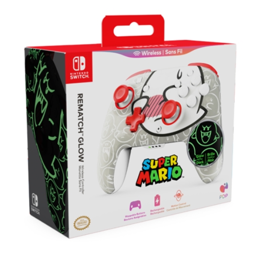 Imagen de Control de Juego Inalámbrico Turtle Beach Rematch Boo-Hoo para Nintendo Switch