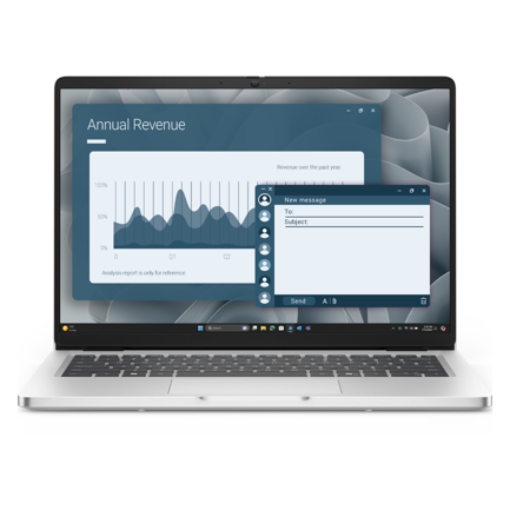 Imagen de Laptop Dell Pro 14 PC14250 Intel Ultra 5-235U RAM 16GB SSD 512GB WIN 11 Pro Garantia 3Y Basico
