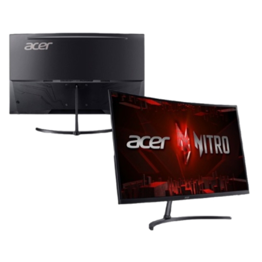 Imagen de Monitor Acer 31.5" Gaming Nitro EDT320Q Curvo FHD VA 180Hz HDMI DP AMD FreeSync Premium 3 Años Garantía