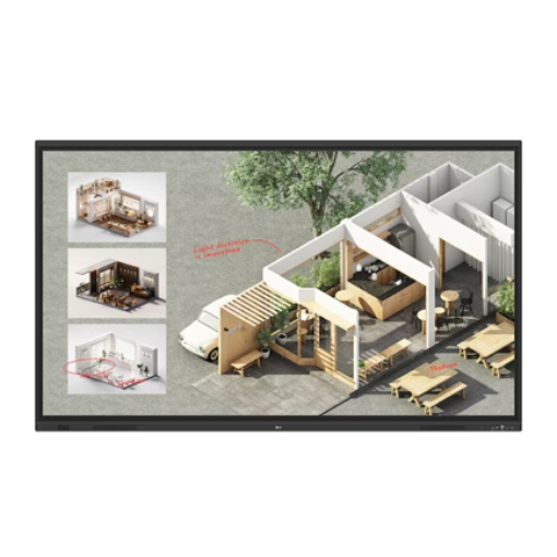 Imagen de Pantalla Interactiva LG 86" Digital Signage 86TR3DQ Touch 4k UHD 3840×2160