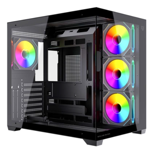Imagen de Gabinete Gamer Balam Rush Media Torre Tank Core Ultra GM925 Balam Rush Negro