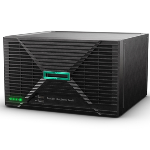 Imagen de Servidor HPE ProLiant MicroServer Gen11 6325P 3.5GHz 4c 1P 1x16GB-U 4LFF-NHP 2x1TB HDD 1x180W PS LA Server