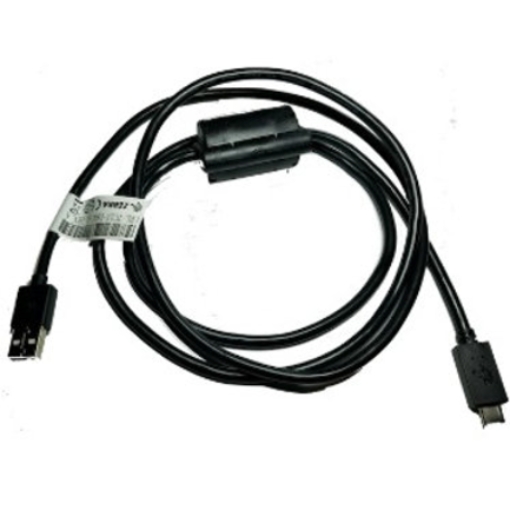 Imagen de Cable Zebra de USB-A a USB-C Longitud Aproximada de 1.5 Metros Incluye una Perla de Ferrita Adicional