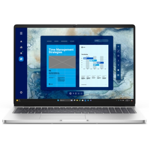 Imagen de Laptop Dell Pro 16 Touch 16" FHD AMD Ryzen AI 7-350 32GB 1TB NPU 50 TOPS Radeon 860M W11Pro 3Y Copilot+PC Plata Wi-Fi 6E